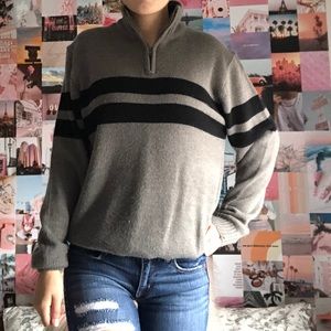 2/$20💕Vintage quarter zip mock neck sweater